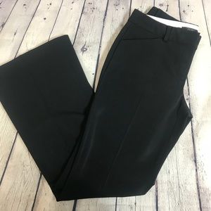 Elie Tahari Black Pin Striped Pants Size 6